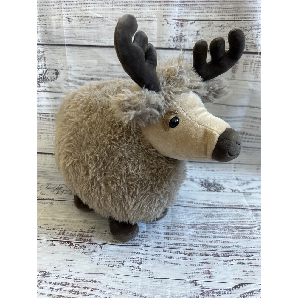Jellycat London Rolbie Reindeer Moose 14" Plush Toy - Retired Stuffed Animal